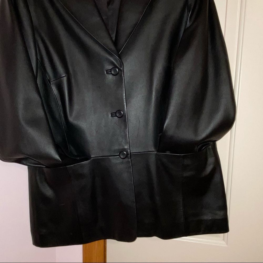 Pendleton 100% Black Leather Jacket - image 2